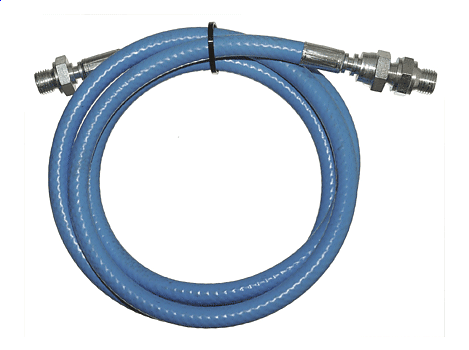 Шланг для воздуха, диам. 3/8", длина 1,5м, соед. резьба G3/8" (male - male)