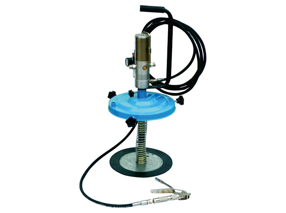 Нагнетатель смазки 50:1 под бочки 12-40 кг; 0,5 кг/мин, 410 мм