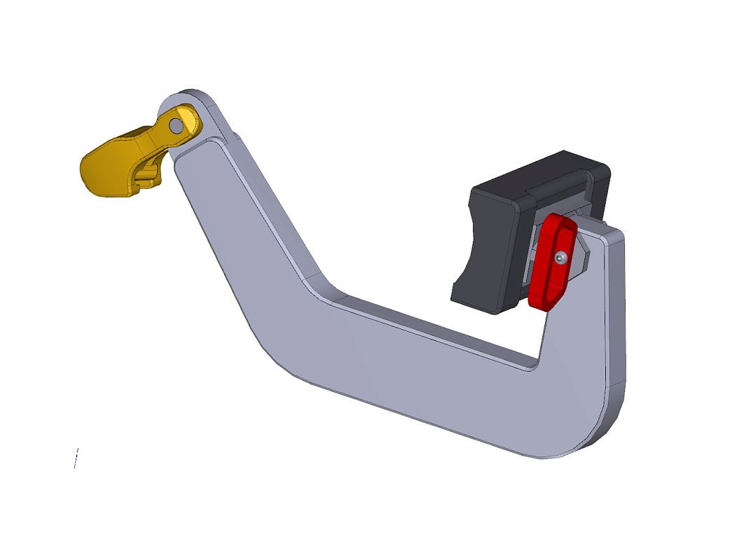 Крюк тяговый для правки кабин