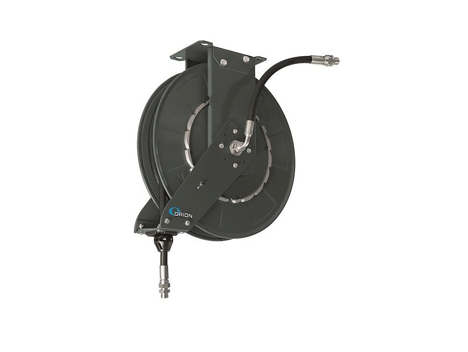 Катушка открытая для раздачи масла и воздуха, серии ORМ, 15 м, 1/2", присоединение G1/2" (f), макс. рабочее давление7,5 МПа