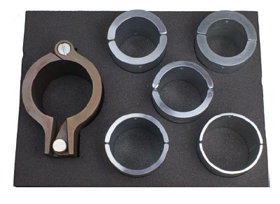 Комплект оснастки для сжимания разрезных сайлентблоков в размер для установки