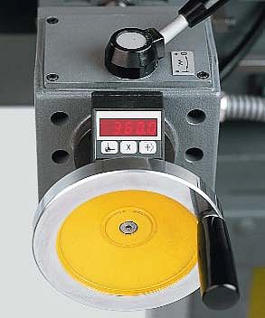 Цифровой счетчик для индикации растачиваемого диаметра барабана