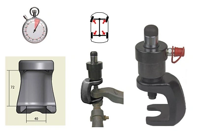Выпрессовщик пальцев рулевых тяг на 8,5 тонн