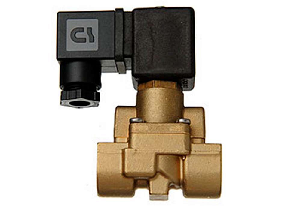 Клапан электромагнитный для сжатого воздуха, 24 В DC, G1/2"(f)