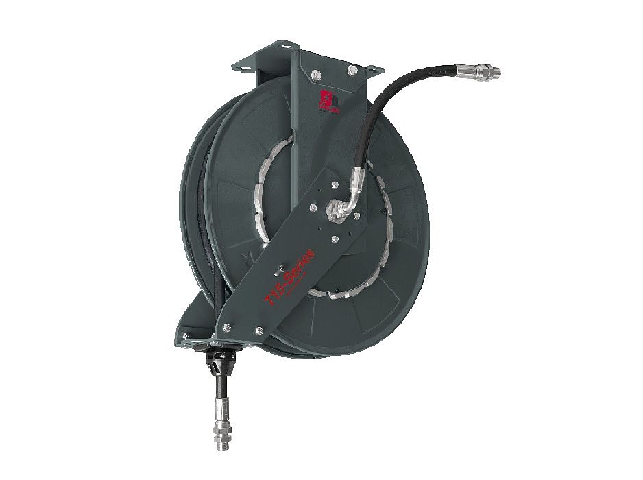 Катушка открытая для раздачи смазки, цельностальная; шланг 15 м. х 3/8", 35 МПа; 3/8"