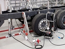 Пресс горизонтальный 20 т, алюминиевый, для правки рам