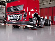 Стенд лазерный сход развал для грузовых автомобилей, автобусов, прицепов, полуприцепов базовый Сход развал грузовой