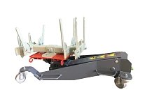 Подъёмник для снятия и установки агрегатов трансмиссии грузовых автомобилей с оснасткой