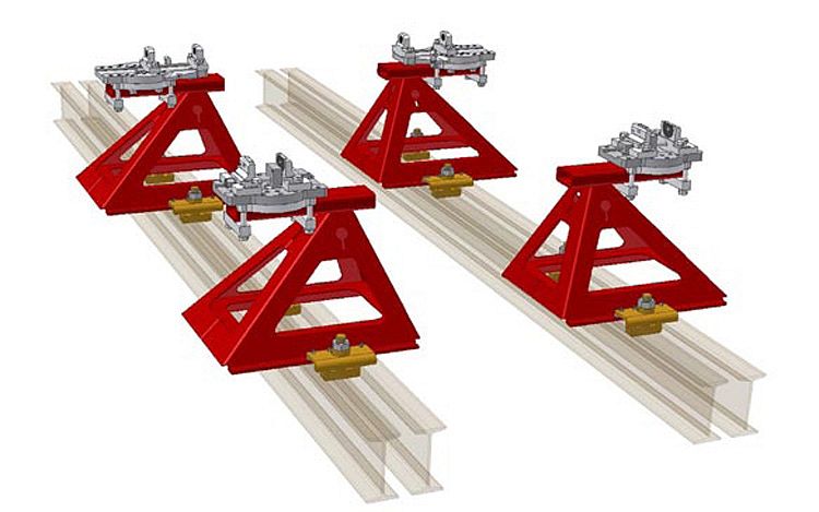 Комплект оборудования для правки лёгких грузовиков, микроавтобусов, джипов Правка рам Гэллакс