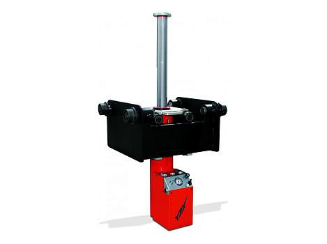 Домкрат канавный пневмогидравлический, с колесами, 15 т