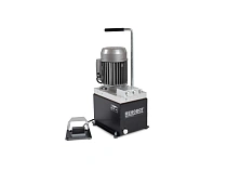 Насос гидравлический, электрический привод 220В, 70 МПа, 3,2л, автом клапан сброса, педаль