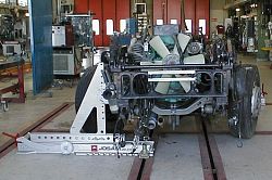 01. Стапель (пресс 20 т) для правки рам грузовых автомобилейПравка рам и кабин