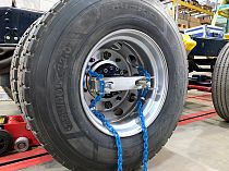 Приспособление для снятия грузовых колёс механическое