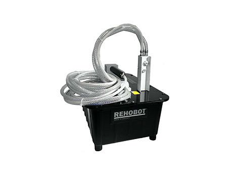 Насос гидравлический, пневматический привод, с пультом ДУ, 80 МПа, 9200 см3