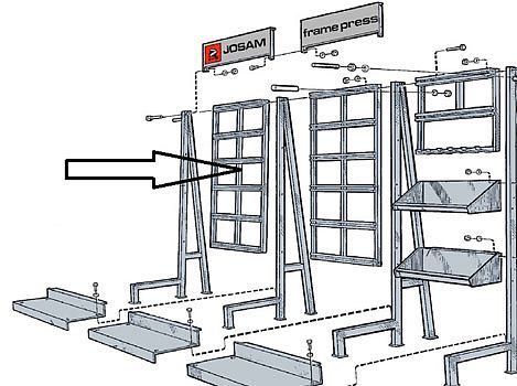 Инструментальная вешалка, большая