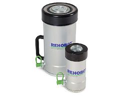 Гидравлические цилиндры алюминиевые толкающий с пружинным возвратным механизном 23-95 тонн, серия - CFA