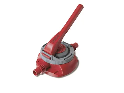 Насос диафрагменный, ручной. (только насос, без адаптеров и насадок) для перекачки различных жидкостей в том числе и загрязнённых. производительность 25л/мин