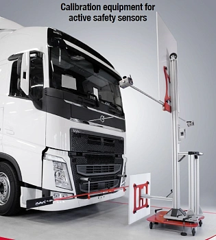 Установка для калибровки камеры курсовой устойчивости и экстр. торможения LPOS & FLS на базе сход-развала 