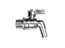 Кран для бочки, шаровый Латунь G3/4”(m)