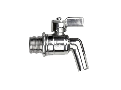 Кран для бочки, шаровый Латунь G3/4”(m)
