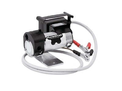 Насос переносной с электроприводом для масла, макс. давление: 12 бар, производительность: 5,5 л/мин, 12 В, 200 Вт.