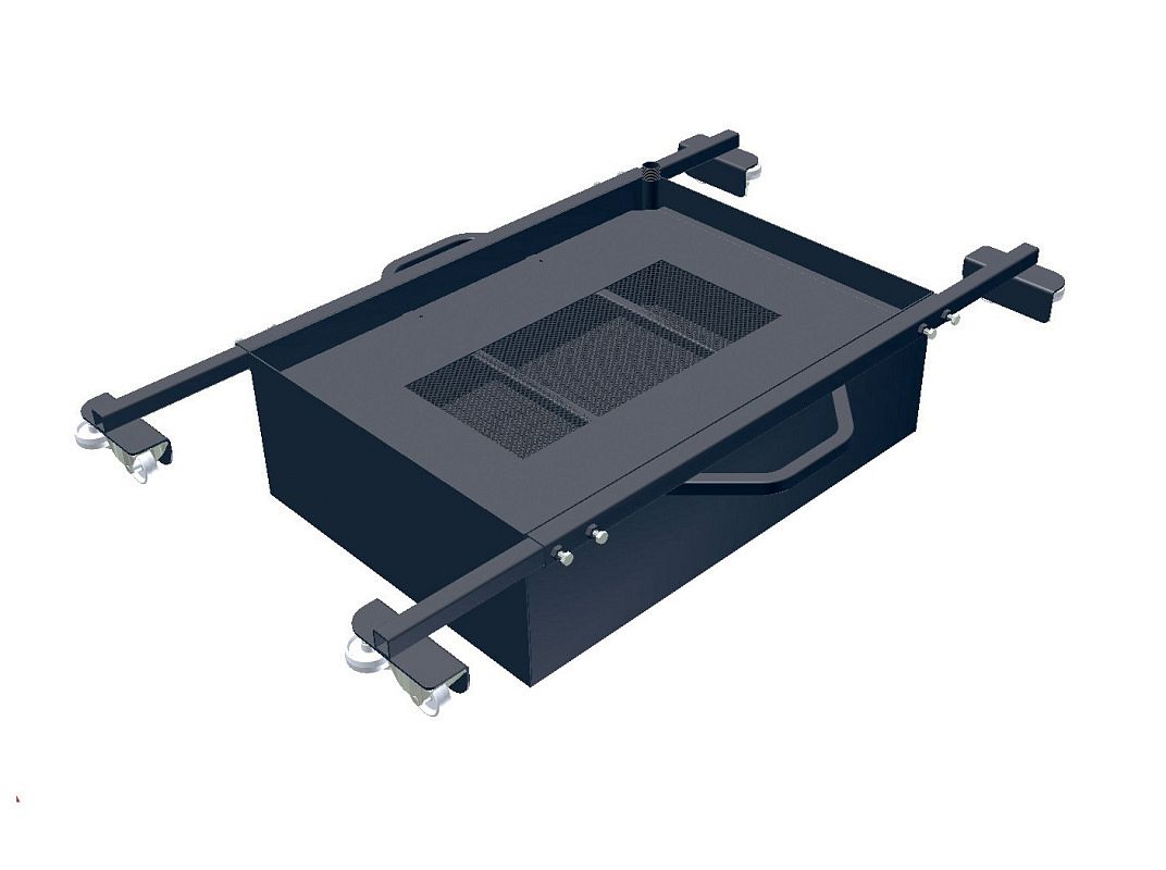 Поддон маслосборный, передвижной, 65 л, для сервисной канавы (дополнительно требуется комплект для откачки артикул 317-44)