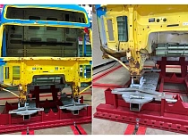 Стапель для правки кабин (без гидравлического инструмента и принадлежностей)