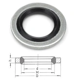 Кольцо уплотнительное GBR 1/8"