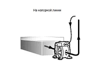 Насос диафрагменный с пневмоприводом,1:1,250 л/мин,давл. возд. от 1,5 до 7 бар,1/2" NPSM,G1-1/2" (f)