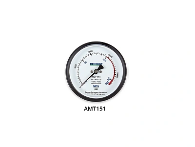 Манометр, 2 шкалы, диапазоны: 0-1600 бар, 0-23000 psi, M20х1,5мм   