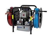 Насос с электроприводом PME2042-15 (80MPa,4600cm³, 230/1.5V/kW, шланг 15m, под 2/4 инструмента)